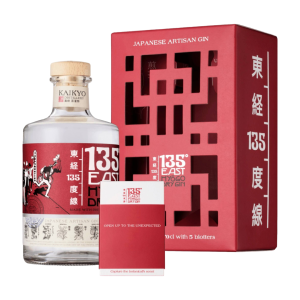 135º East Hyogo Dry Japonese Gin, 70cl 42%