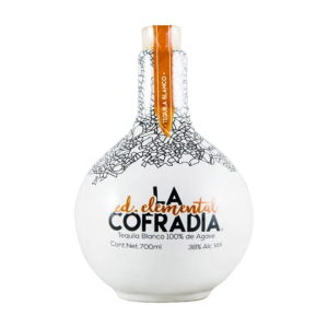 Tequila Cofradia Cerâmica Elemental Silver 70cl 38%