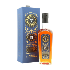 White Heather 21 Year Old Blended Scotch Whisky 70cl 48%